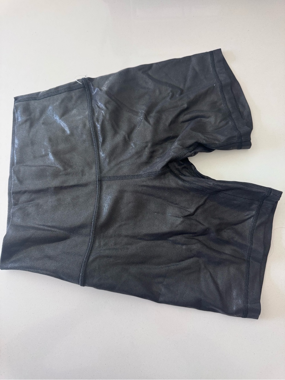 Women’s Lululemon Embossed Black Performance Mesh Shorts